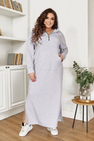 Платье большого размера So StyleM с капюшоном