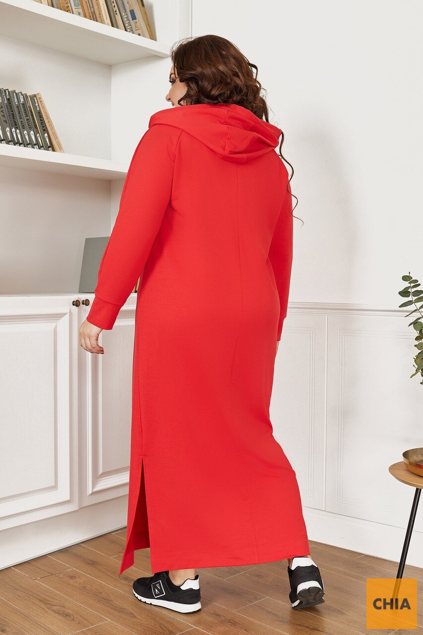 Платье большого размера So StyleM с капюшоном