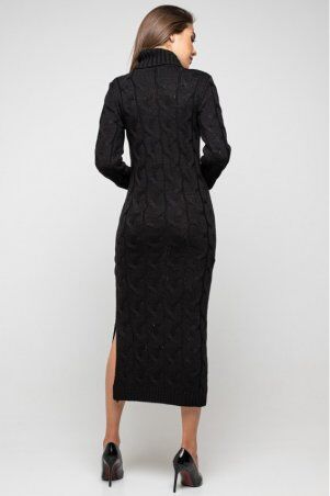 Prima Fashion Knit: Вязаное платье "Ангелина"- черный 5539011 - фото 2