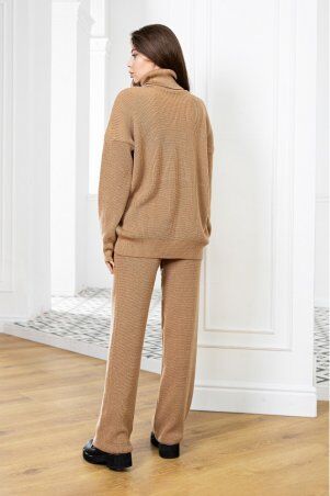 Prima Fashion Knit: Вязаный костюм "Адель" - кемел 2738031 - фото 2