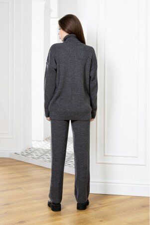 Prima Fashion Knit: Вязаный костюм "Адель" - темно-серый 2738029 - фото 2