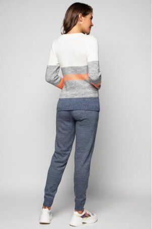 Prima Fashion Knit: Вязаный костюм «Алекса» - Джинс 2709029 - фото 3