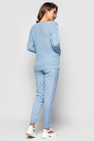 Prima Fashion Knit: Вязаный костюм «Николь» - Голубой 2705111 - фото 3