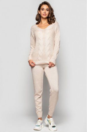 Prima Fashion Knit: Вязаный костюм «Николь» - Светлая пудра 2705113 - фото 1