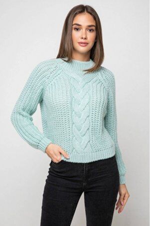 Prima Fashion Knit: Вязаный свитер «Злата» - лед 373003 - фото 1