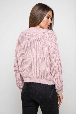 Prima Fashion Knit: Вязаный свитер «Злата» - пудра 373006 - фото 2