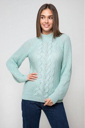 Prima Fashion Knit: ​​Вязаный свитер «Ника» с люрексом -лед 371003 - фото 1