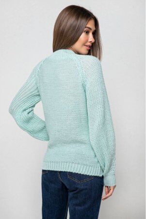 Prima Fashion Knit: ​​Вязаный свитер «Ника» с люрексом -лед 371003 - фото 2