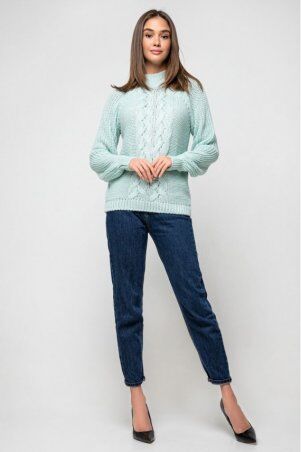 Prima Fashion Knit: ​​Вязаный свитер «Ника» с люрексом -лед 371003 - фото 3