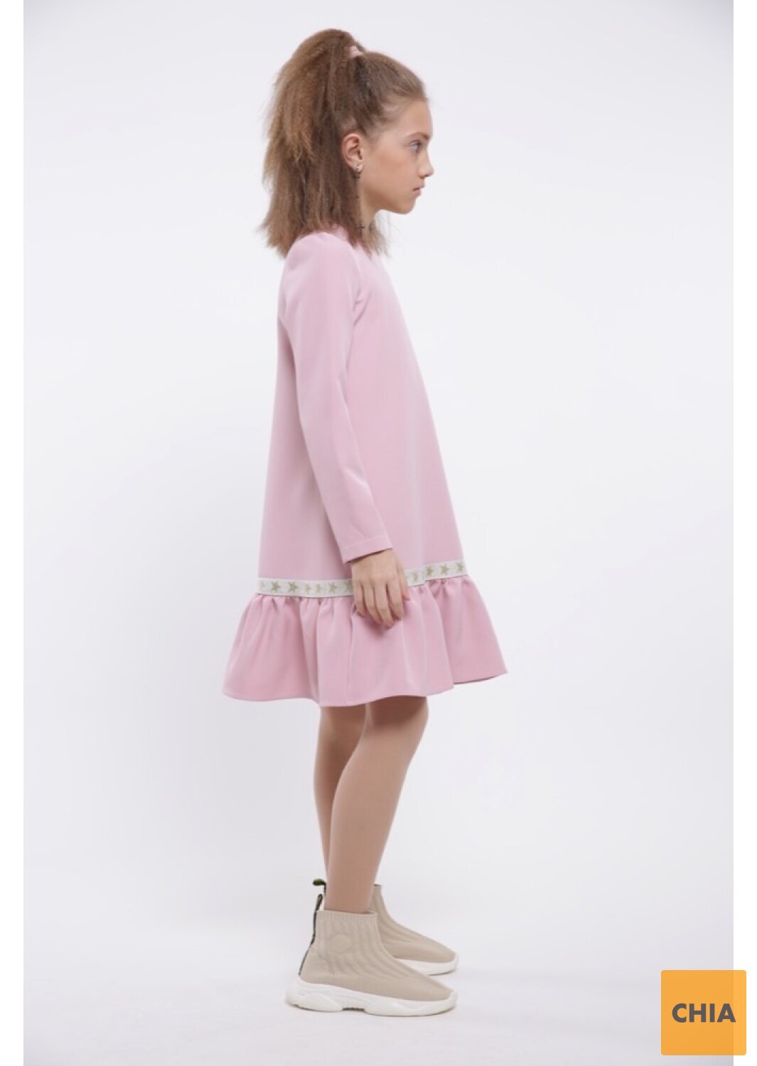 Платье Валерия розовый