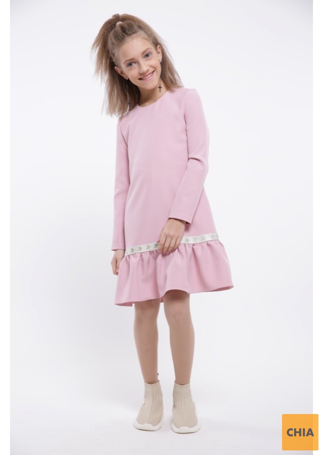 Платье Валерия розовый