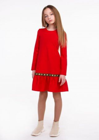 Sofia Shelest: Платье Валерия красный ПЛ0755 - фото 3