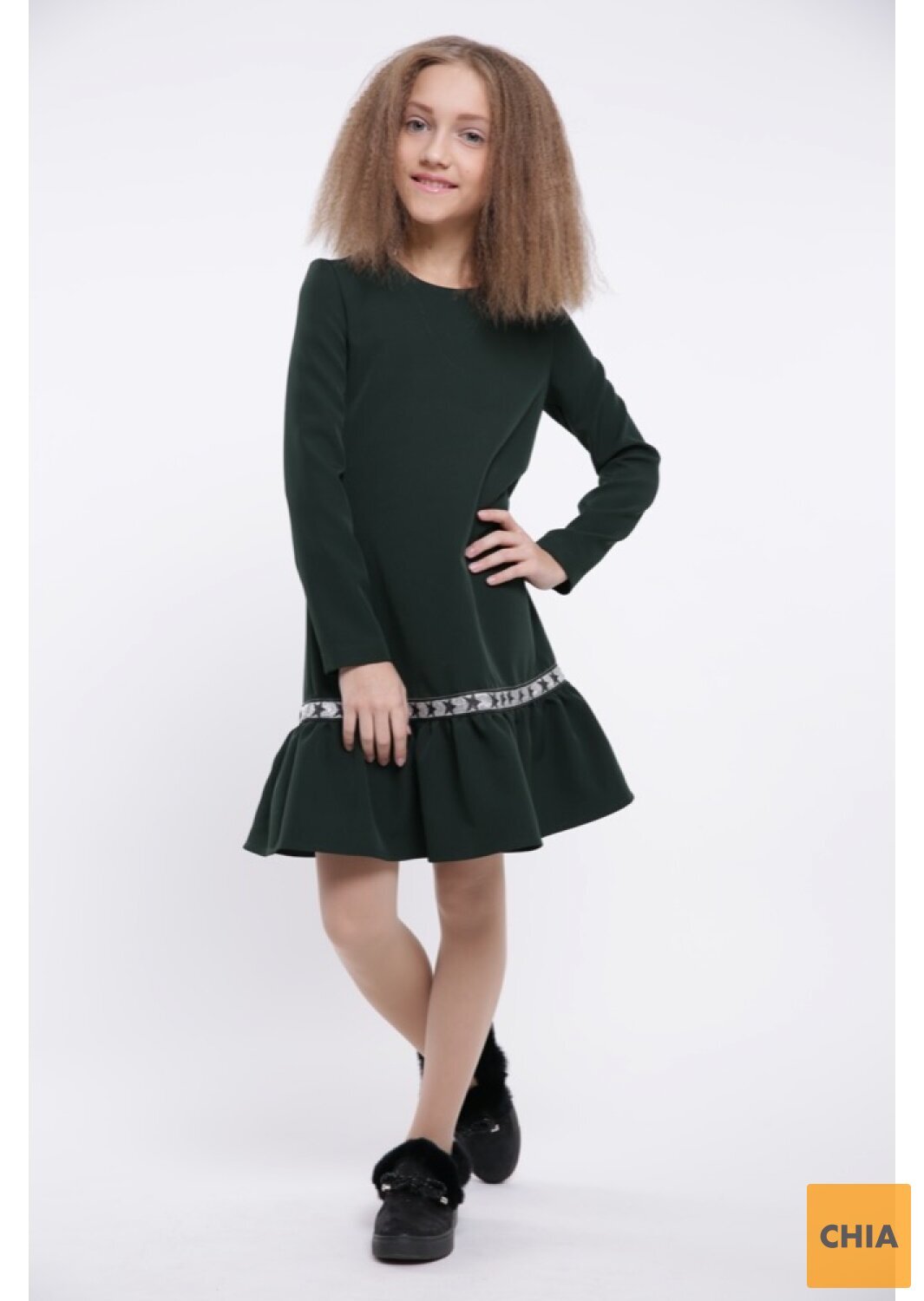 Платье Валерия зеленый