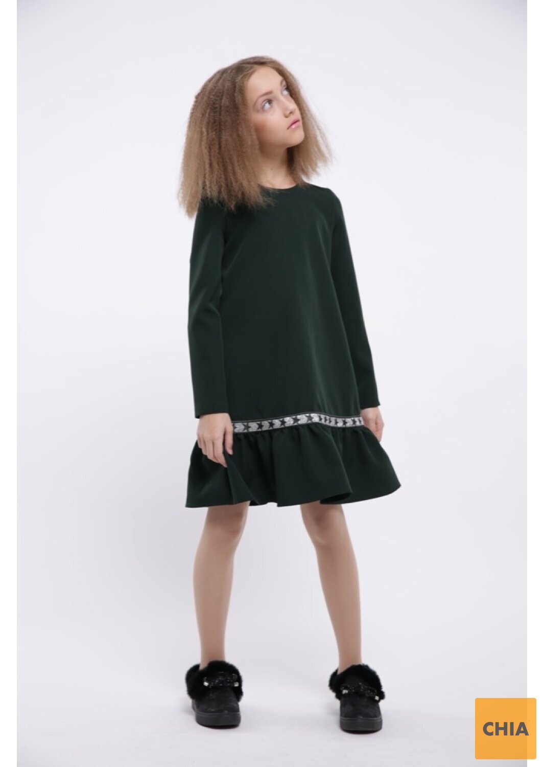 Платье Валерия зеленый