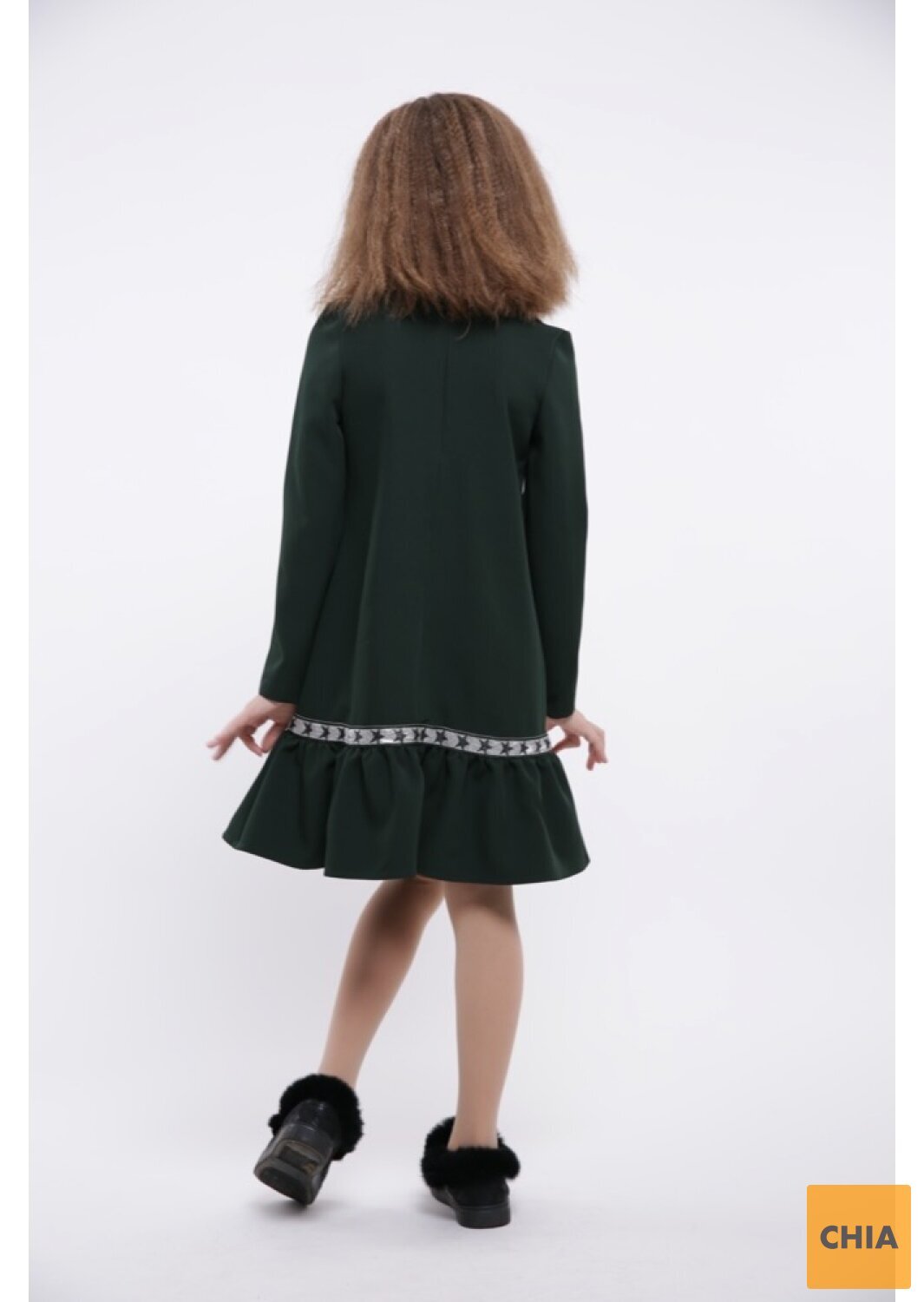 Платье Валерия зеленый