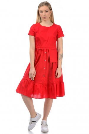 A.G.: Платье «Соло» 437 красный - фото 1