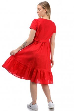A.G.: Платье «Соло» 437 красный - фото 3