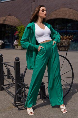 Jadone Fashion: Костюм Кемер зеленый - фото 1