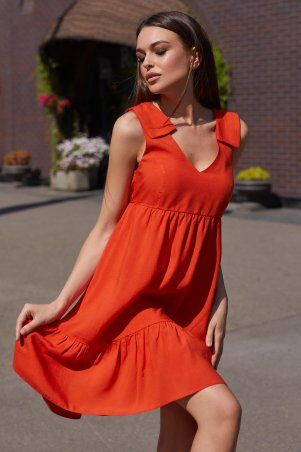 MasModa: Платье Оранж М21 оранжевый 011 - фото 1