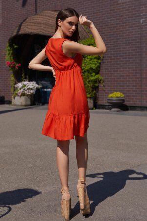 MasModa: Платье Оранж М21 оранжевый 011 - фото 2