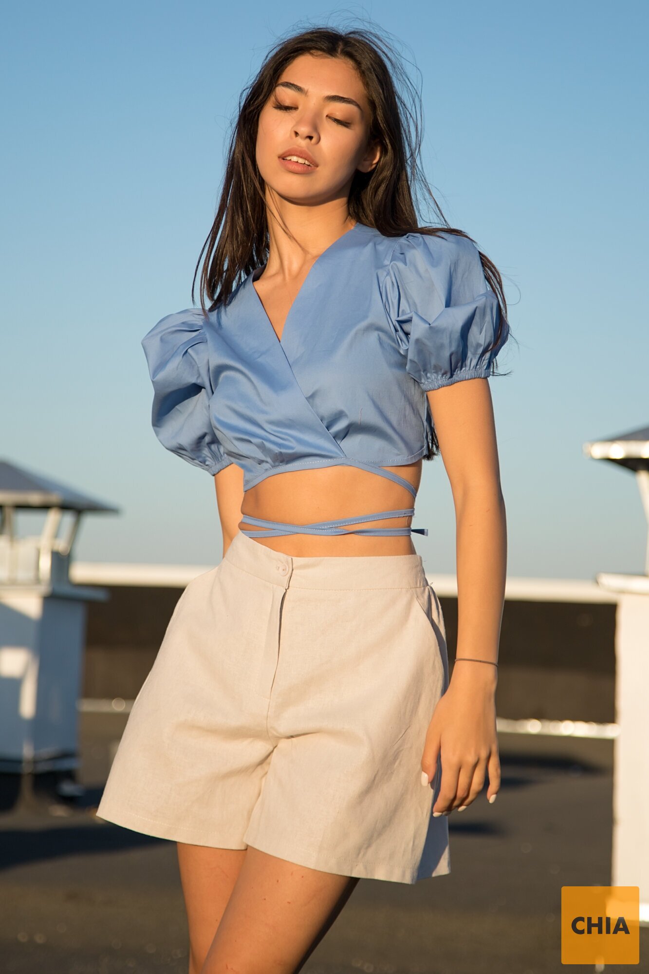 Рубашка Crop mini