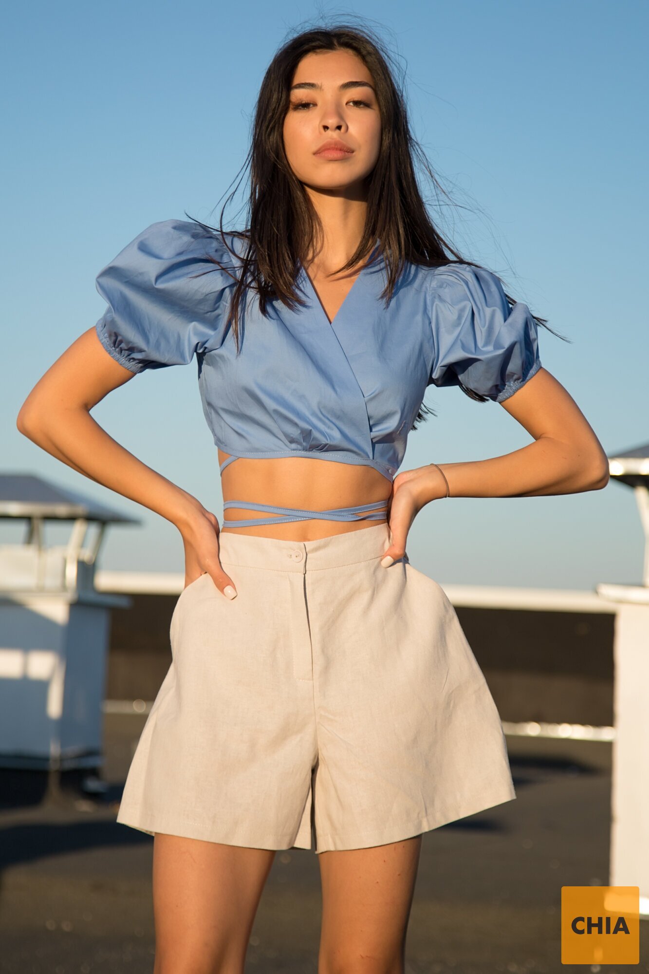 Рубашка Crop mini