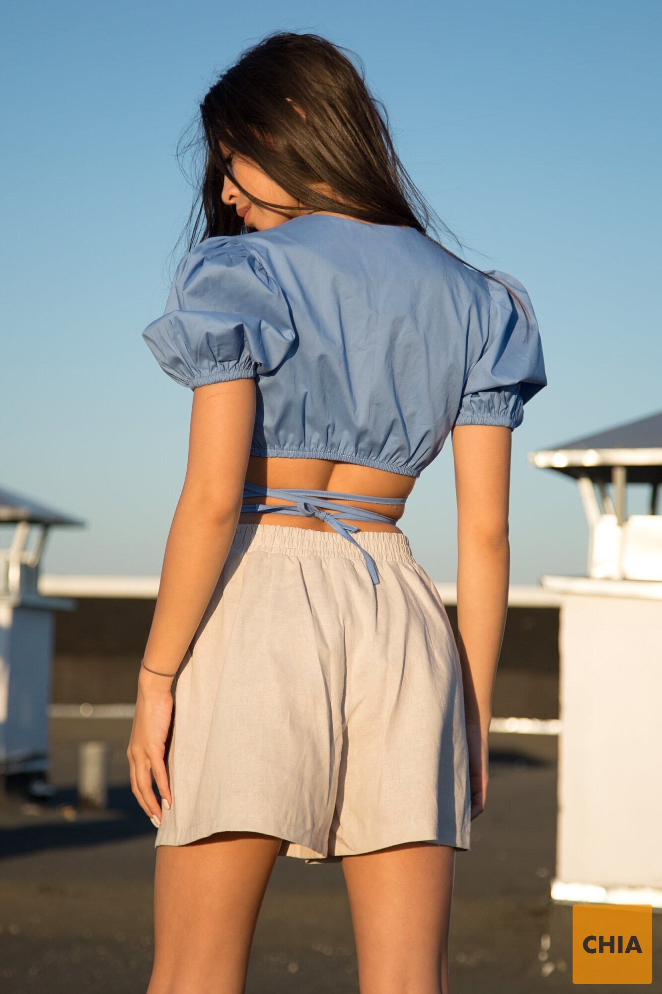 Рубашка Crop mini