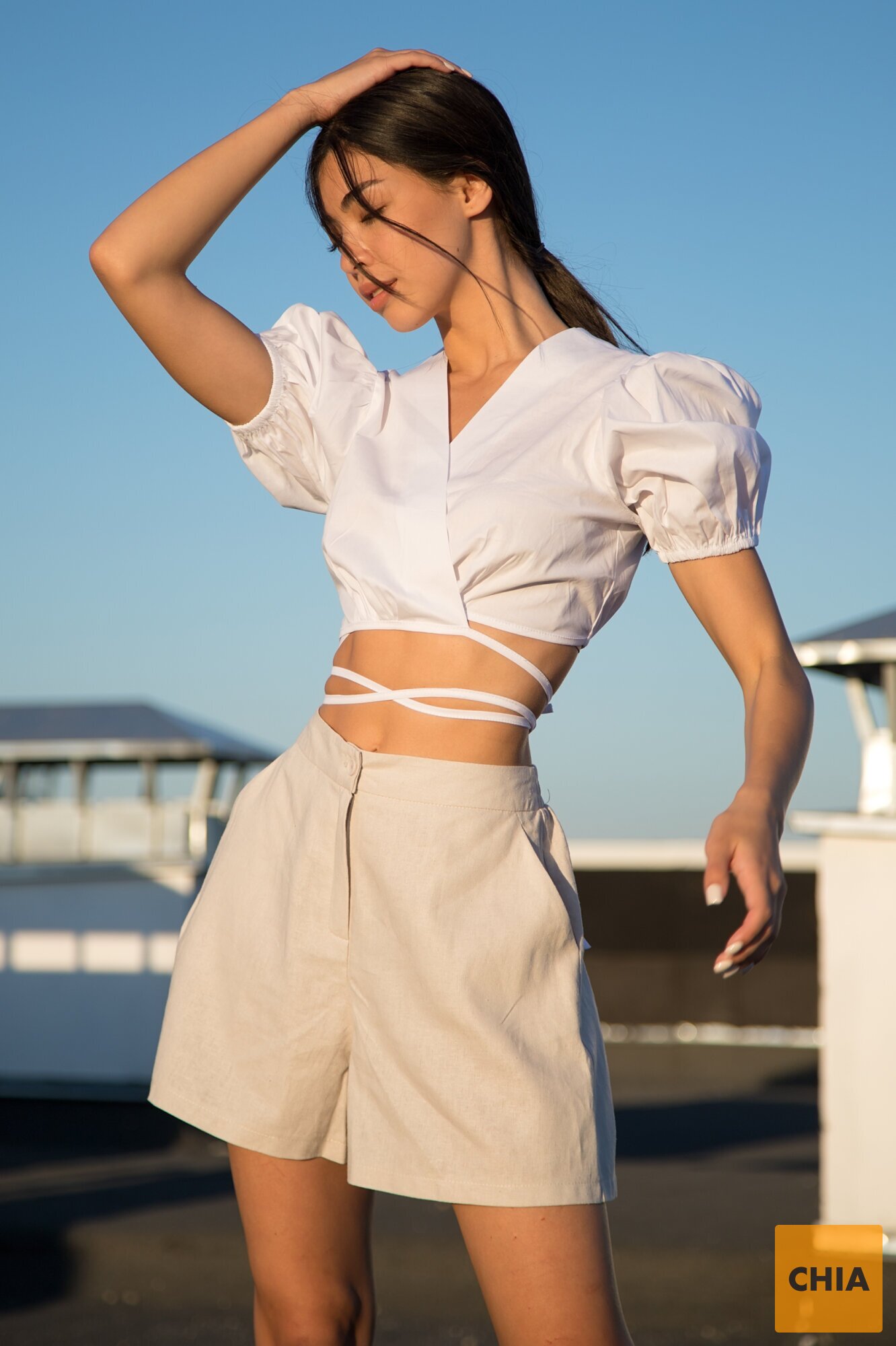 Рубашка Crop mini