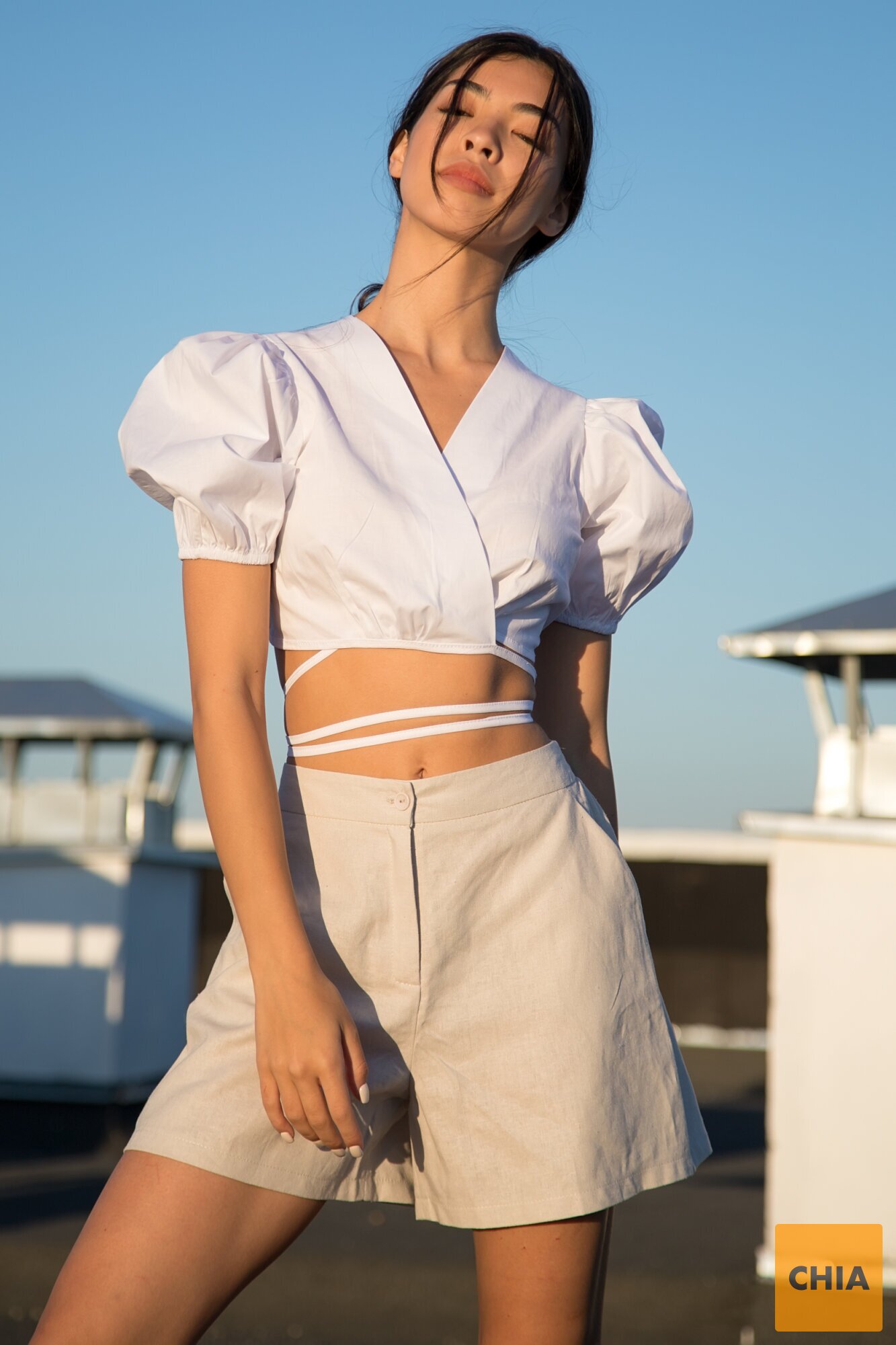 Рубашка Crop mini