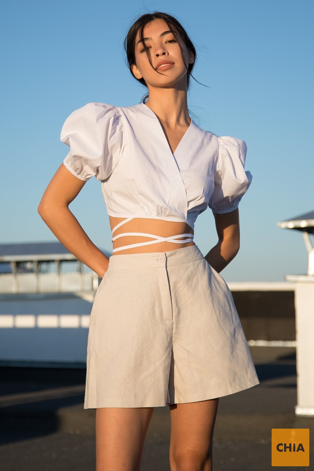 Рубашка Crop mini