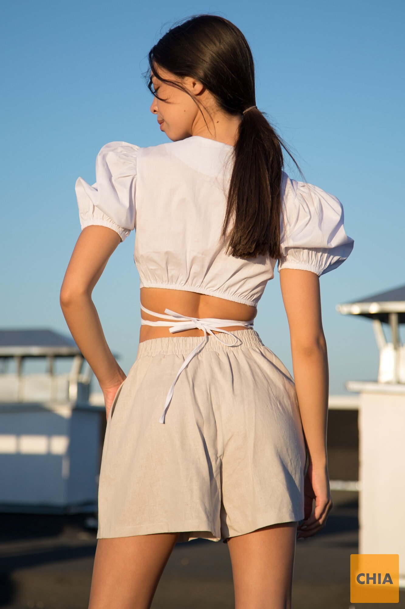 Рубашка Crop mini