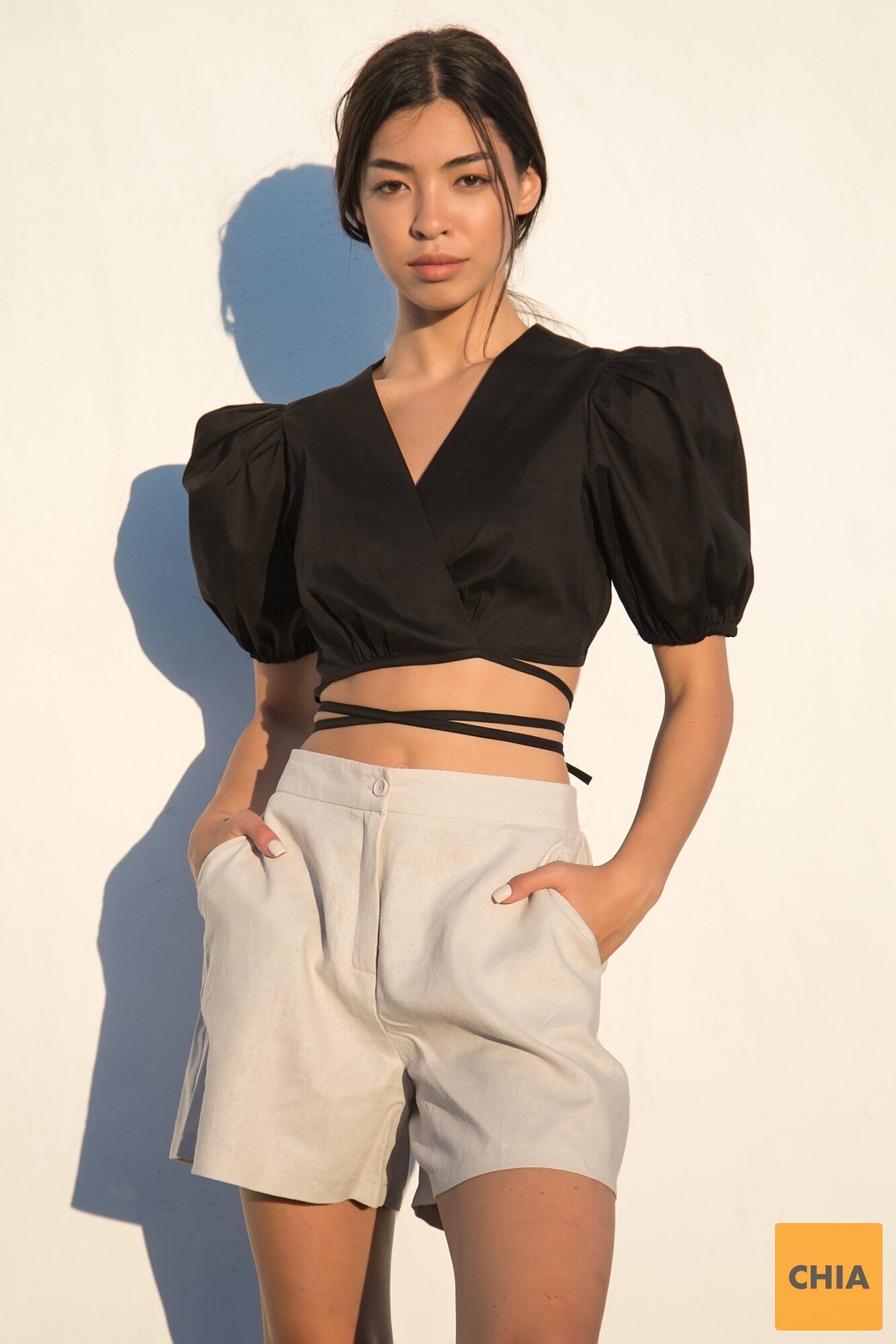 Рубашка Crop mini