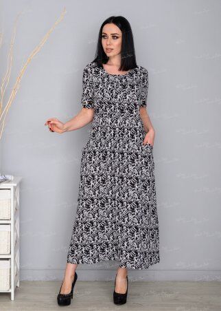 Ninele Style: Длинное платье из штапеля 486-4 - фото 1