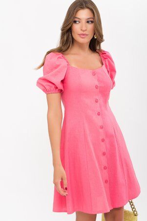 Glem: Платье Абелия к/р розовый p72056 - фото 1