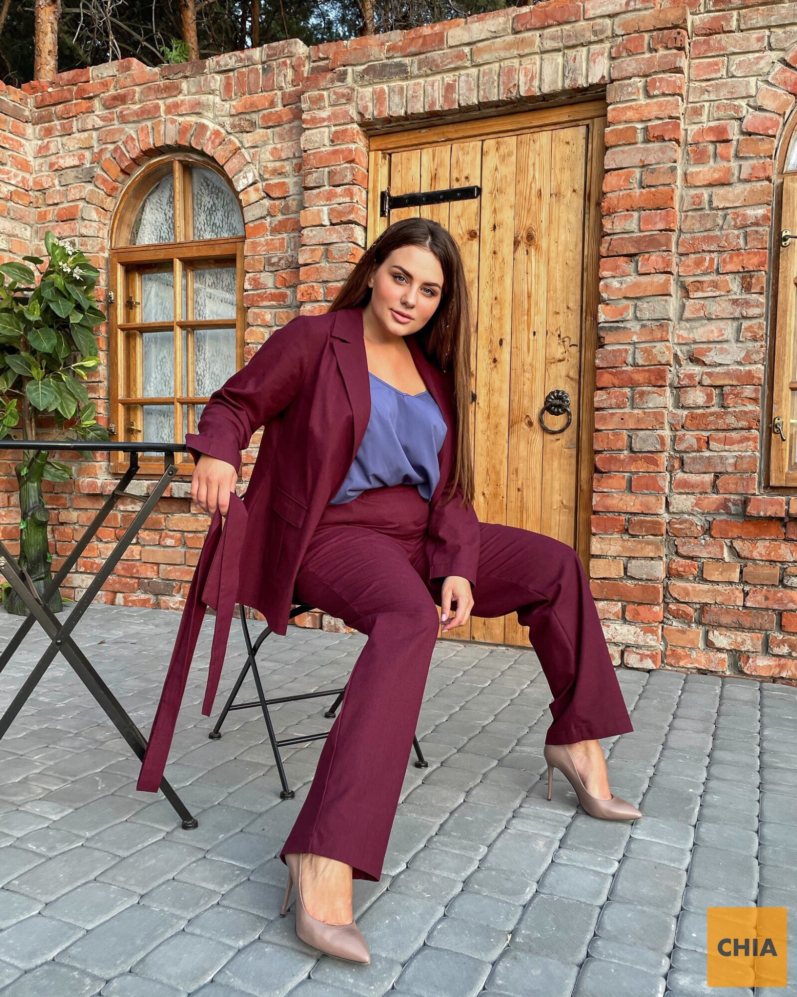 Костюм Оскар бордо