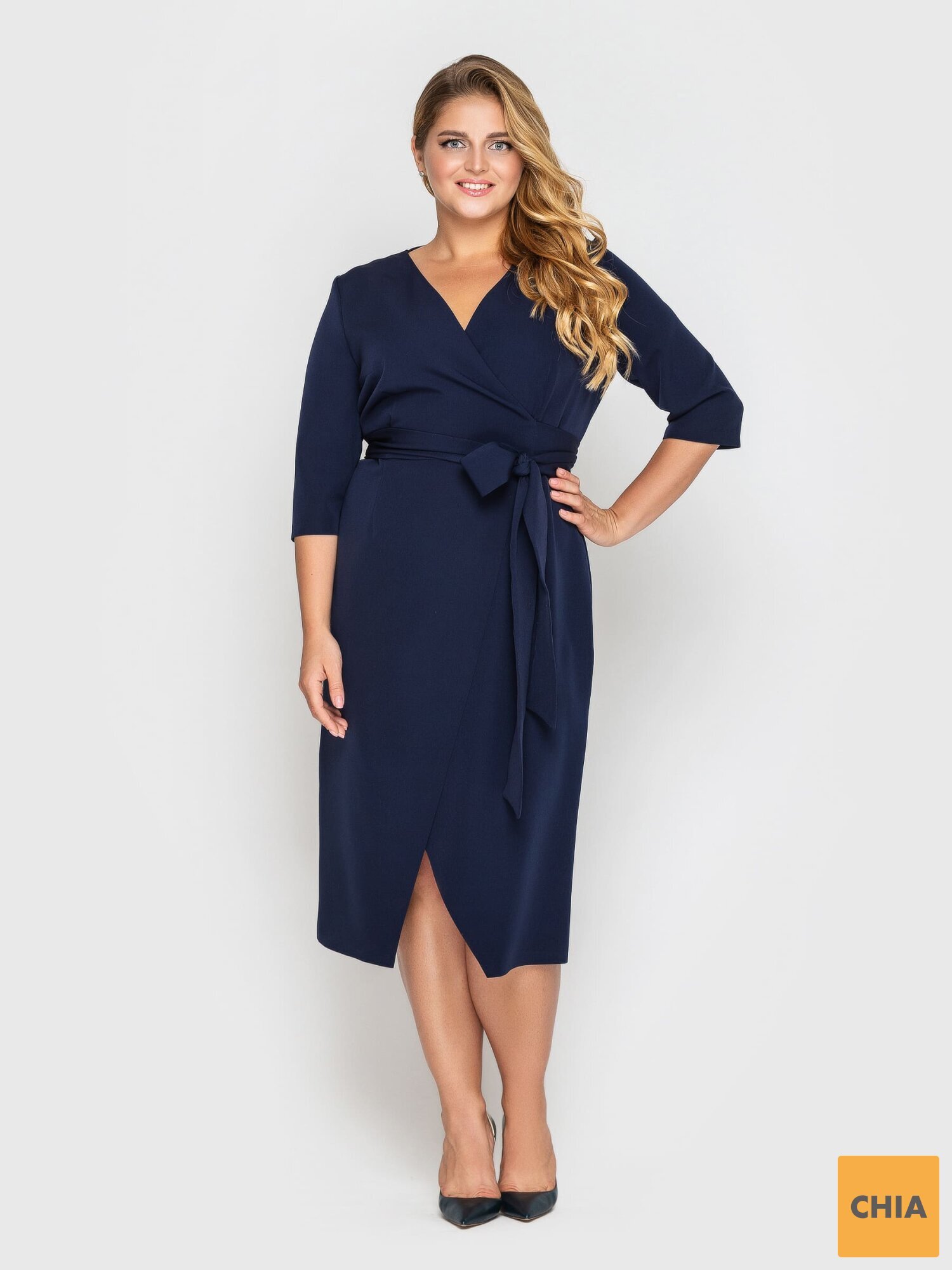 Платье Жанин синее