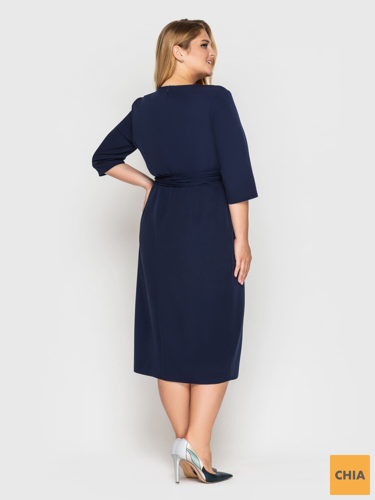 Платье Жанин синее