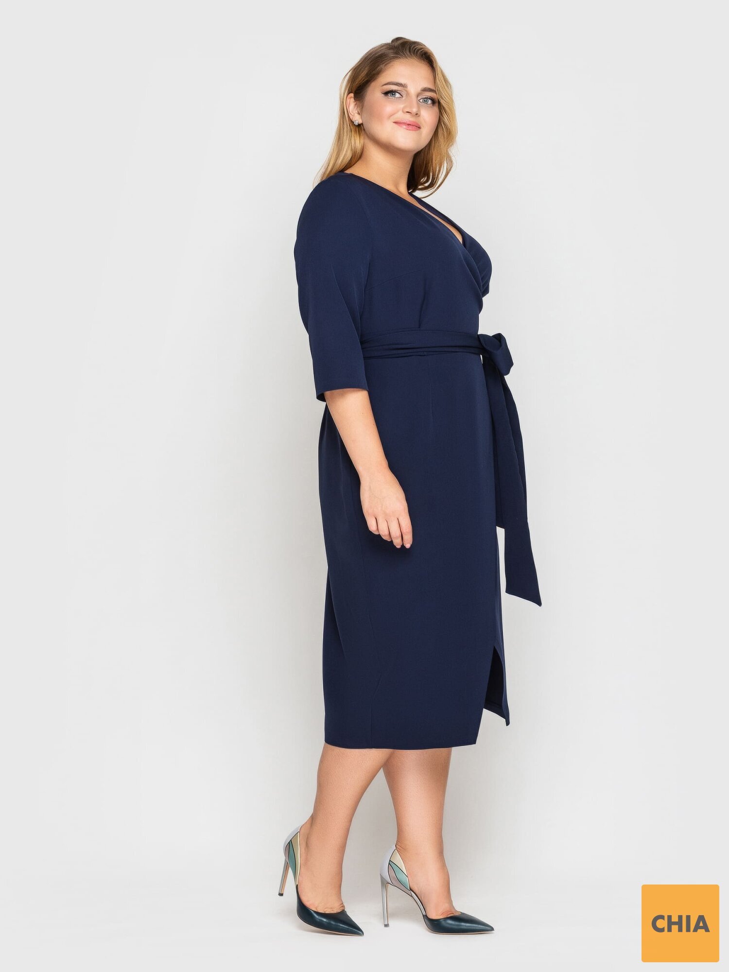 Платье Жанин синее