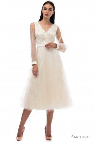Angel PROVOCATION: Платье Аманда айвори - фото 1