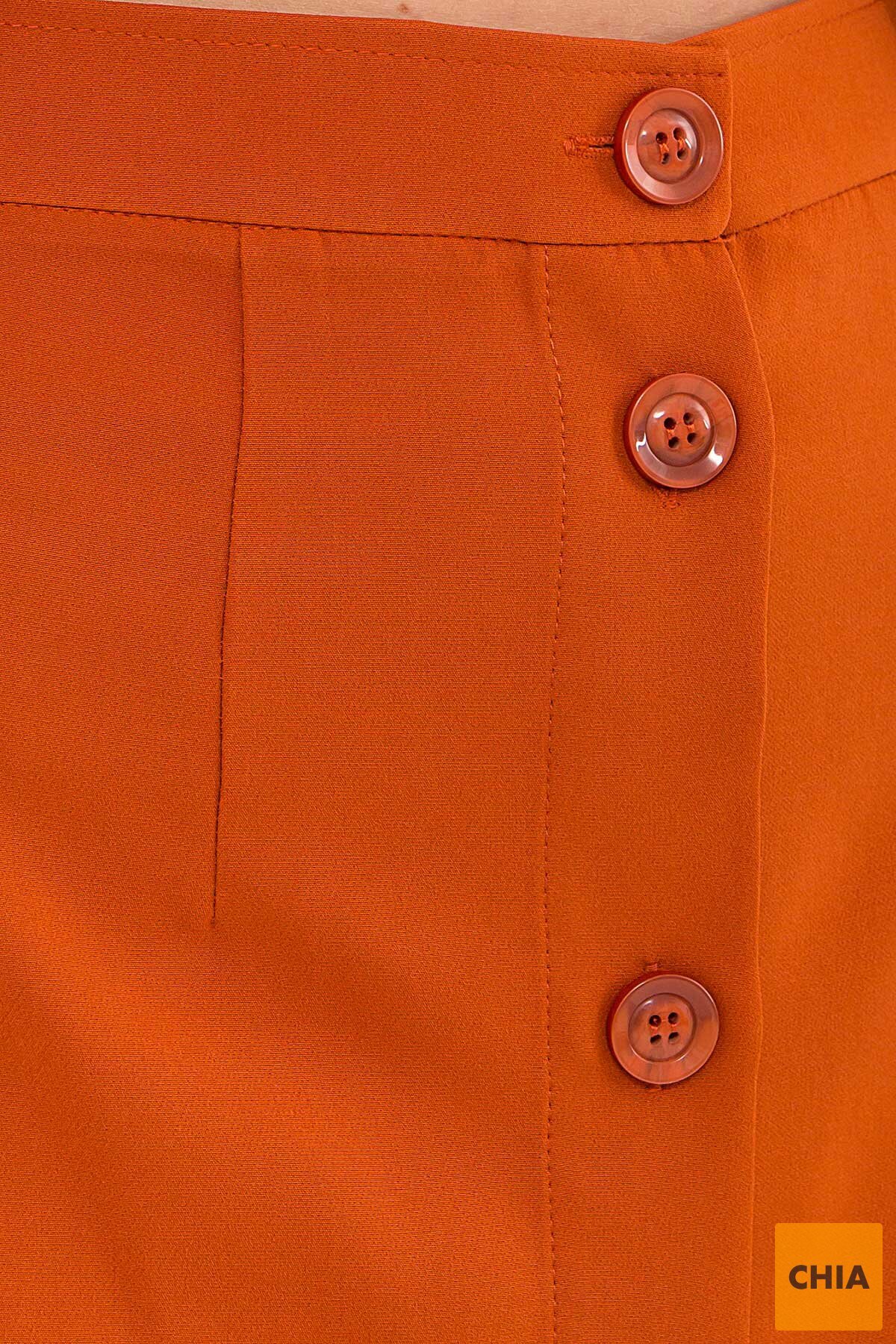 Юбка мод. №54 терракот