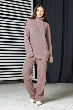 Prima Fashion Knit: Вязаный костюм "Адель" - темная пудра 2738021 - фото 1
