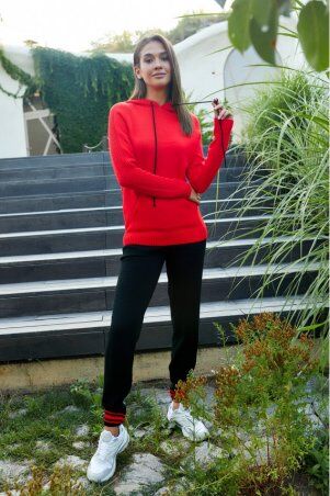 Prima Fashion Knit: Вязаный костюм "Карина"- красный 2723055 - фото 1