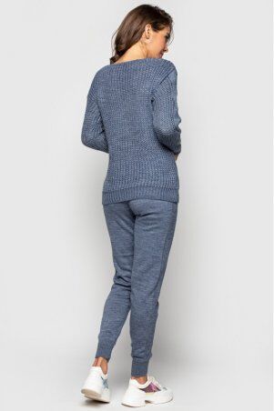 Prima Fashion Knit: Вязаный костюм "Николь" - Джинс 2705001 - фото 2