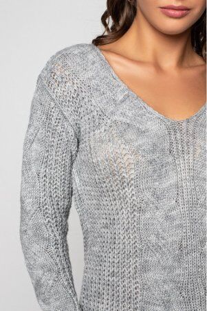 Prima Fashion Knit: Вязаный костюм "Николь" - Светло-серый 2705003 - фото 3