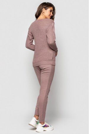 Prima Fashion Knit: Вязаный костюм «Николь» - Темная пудра 2705009 - фото 2