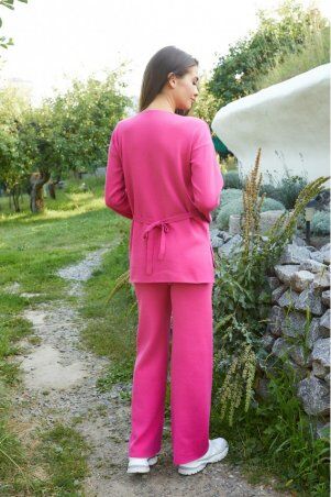 Prima Fashion Knit: Вязаный костюм "Алина" - малиновый 2765011 - фото 2