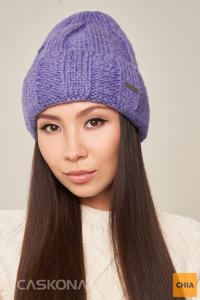 NANCY ШАПКА лиловый