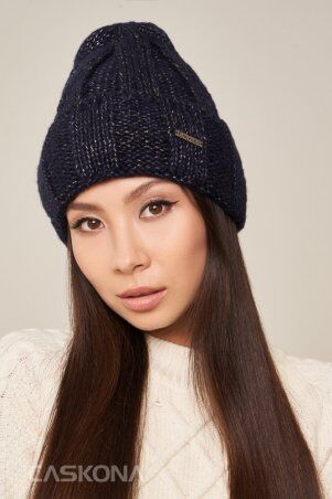 NANCY ШАПКА сапфир