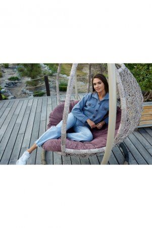 Prima Fashion Knit: Вязаный кардиган "Лиза" - джинс 4720005 - фото 3