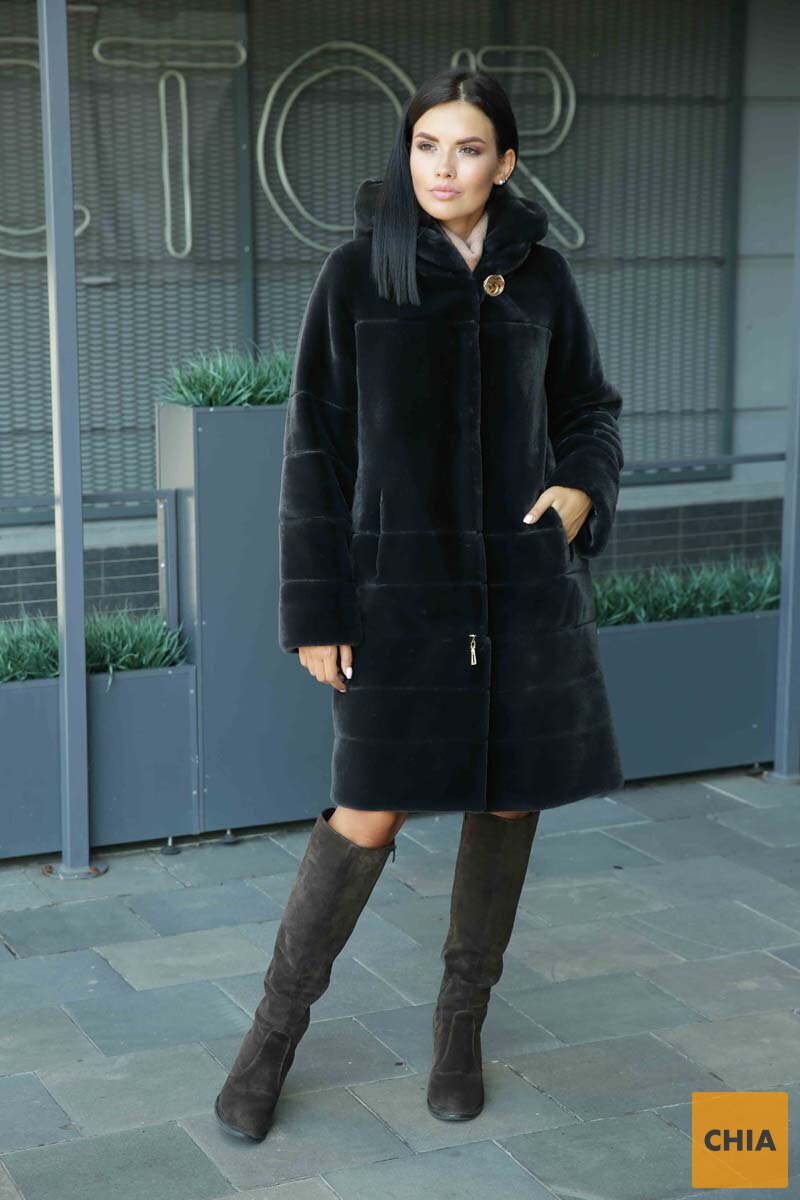 Шуба из искусственного меха